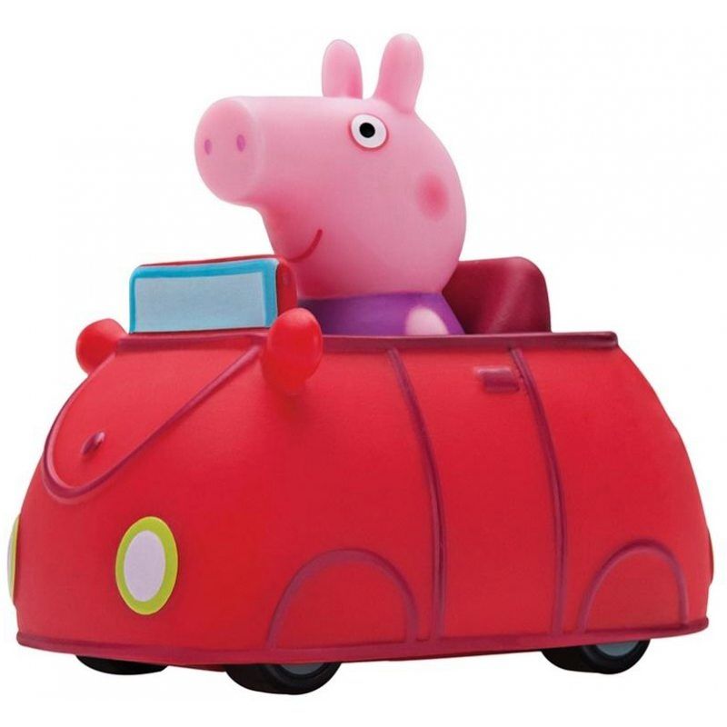 Prasátko Peppa - mini vozidlo - červené autíčko s Peppou TM Toys