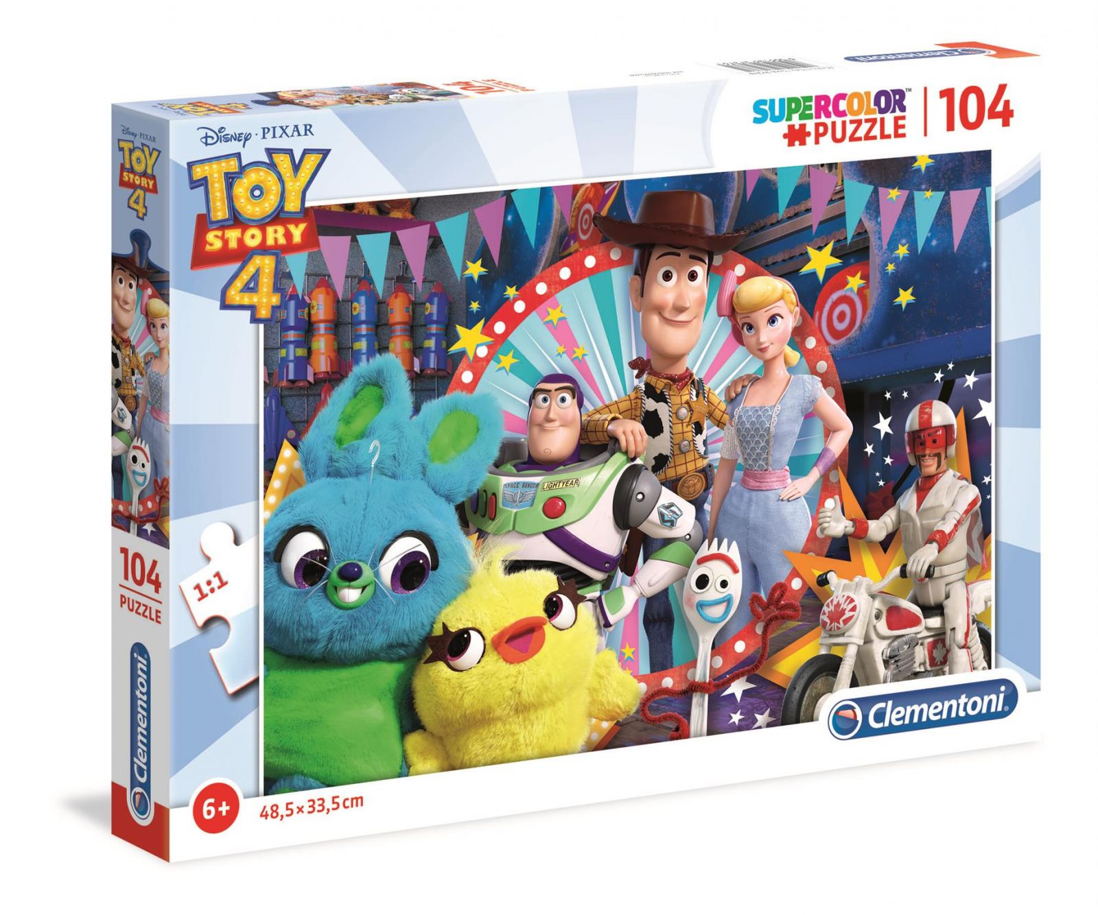 Puzzle Clementoni - 104 dílků - Toy Story 4 27276