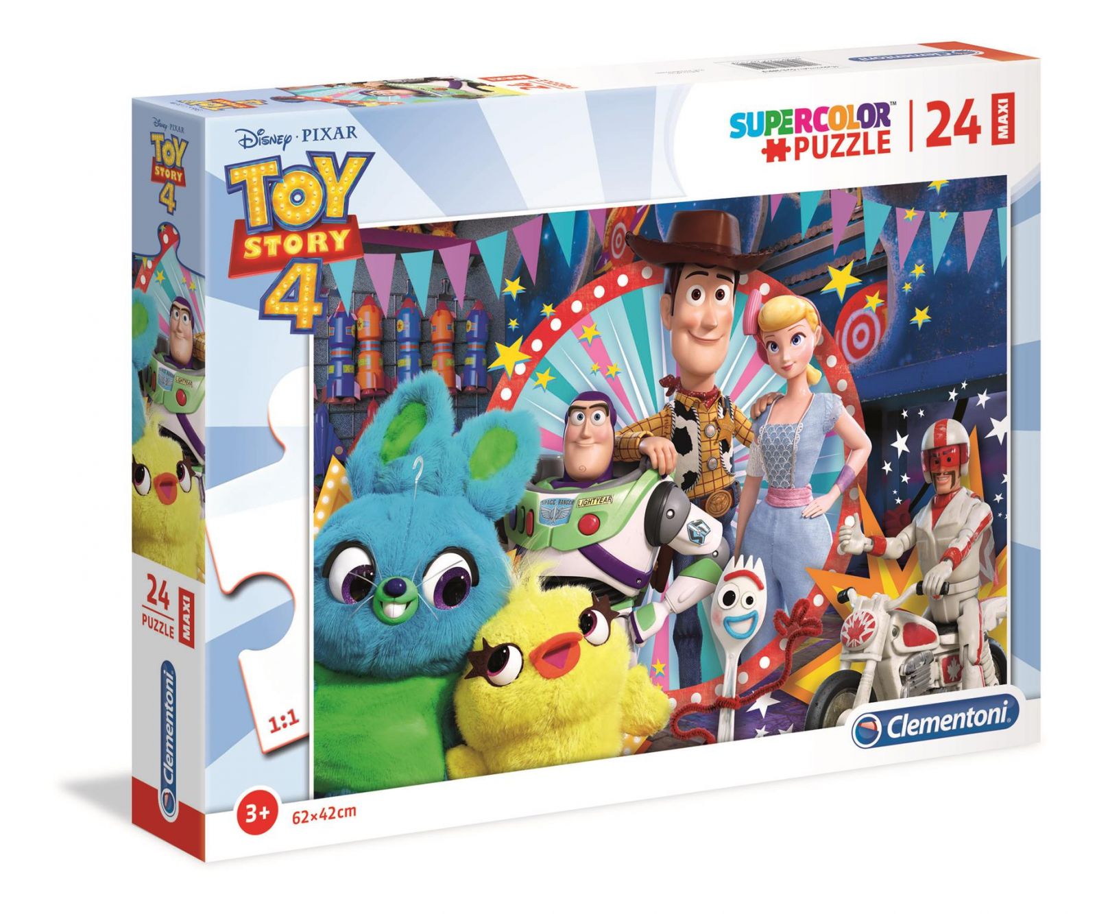 Puzzle Clementoni MAXI - 24 dílků - Toy Story 4 28515