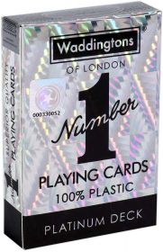 Winning Moves - hrací karty Waddingtons : No.1  Platinum   55 karet
