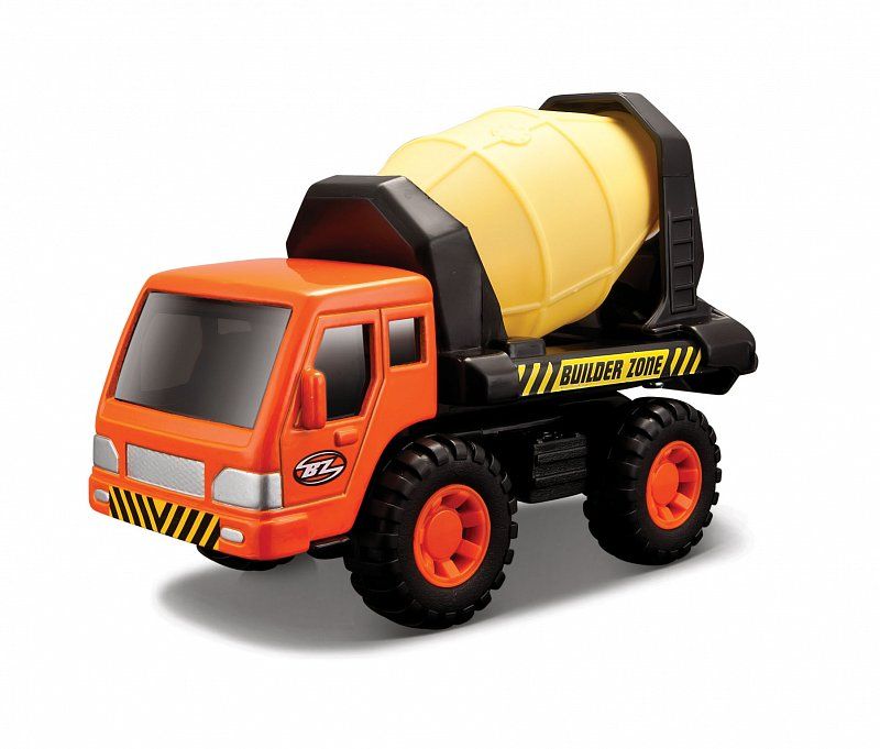 Maisto - Builder Zone - Cement Mixer - domíchávač - orange