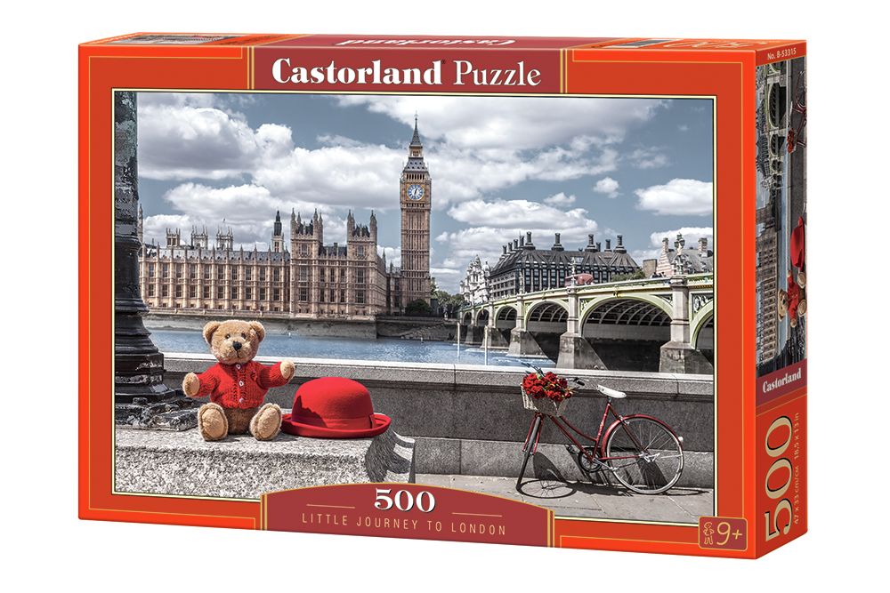 Puzzle Castorland 500 dílků - Cesta do Londýna 53315