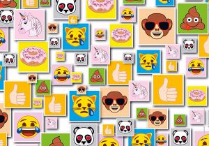 Puzzle Clementoni - 104 dílků - Emoji - smajlíci 27285
