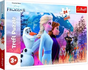Puzzle Trefl 24 MAXI dílků  - Frozen - Ledové království  II  14298