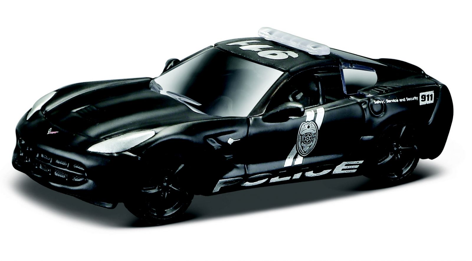 Maisto 1:64 15494 Design - Corvette Stingray Coupe - černá barva