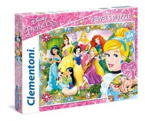 Puzzle Clementoni 104 dílků jewels   - Princezna  - 20147