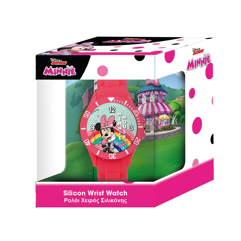 Dětské hodinky - analogové v dárkové krabičce - Minnie Mouse B Diakakis