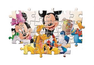 Dětské puzzle Clementoni - 3 x 48 dílků - Mickey Mouse - 25256