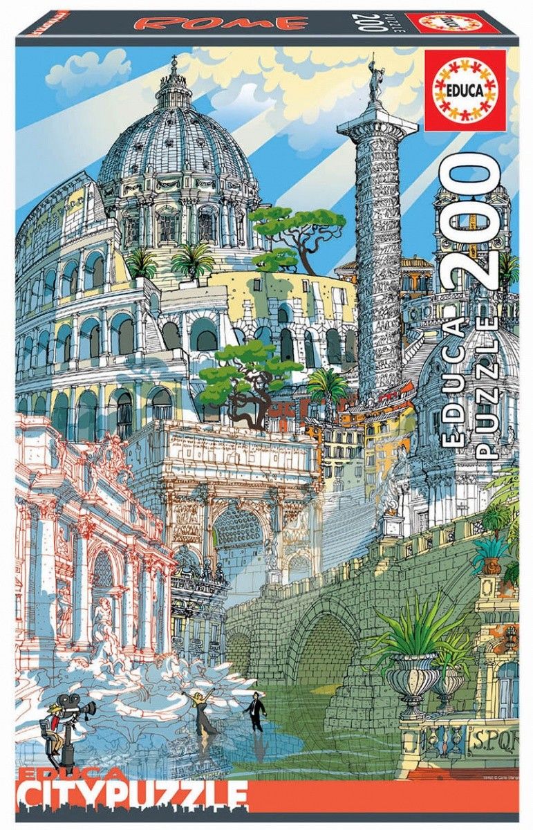 EDUCA puzzle 200 dílků - Řím 18468
