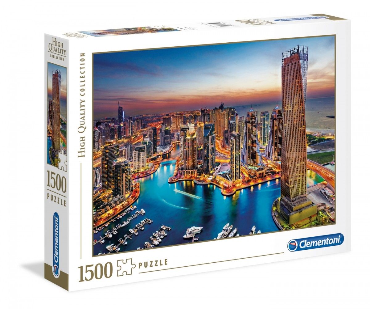 Puzzle Clementoni 1500 dílků - Dubai 31814