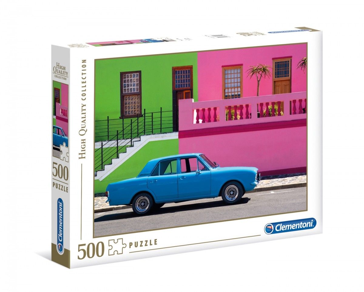 Puzzle Clementoni 500 dílků - Modré auto 35076