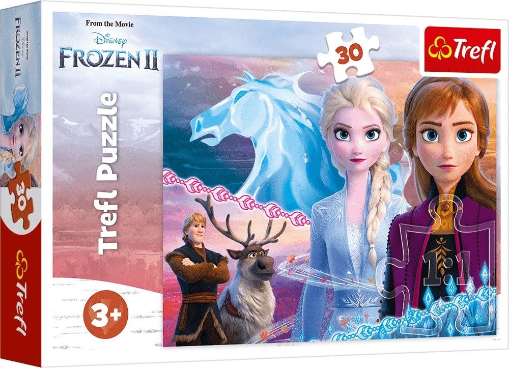 Trefl puzzle 30 dílků - Frozen II - sestry 18253
