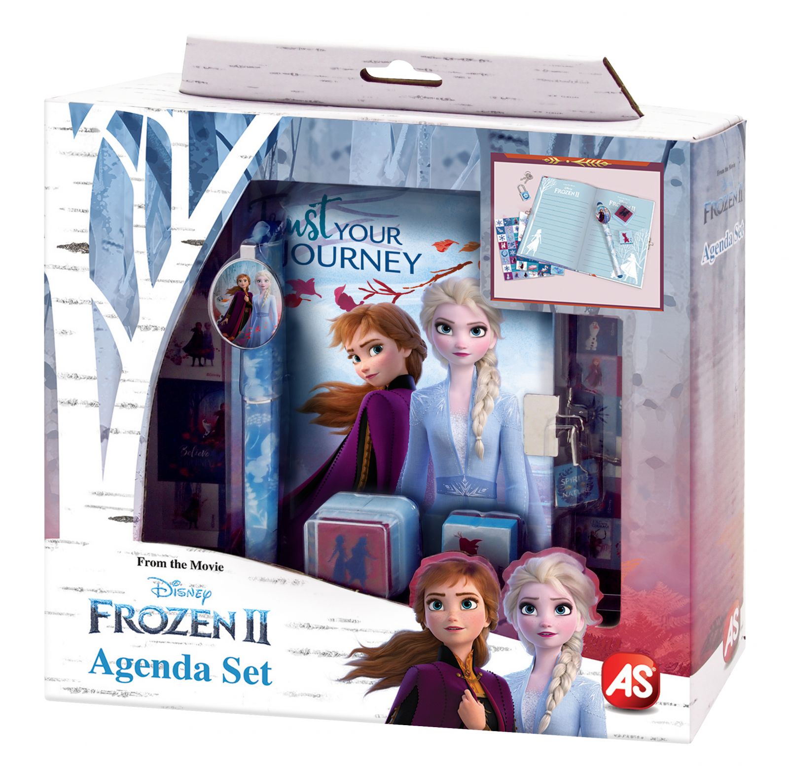 Dárková sada - památník s doplňky Frozen II AS Company