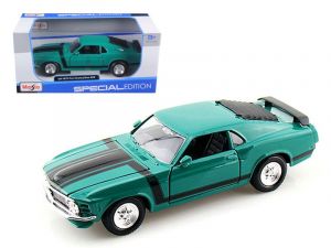 Maisto 1:24 1970 Ford Boss Mustang 302 31943 - zelená barva