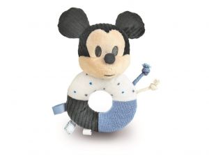 Clementoni - plyšové měkoučké chrastítko - Mickey