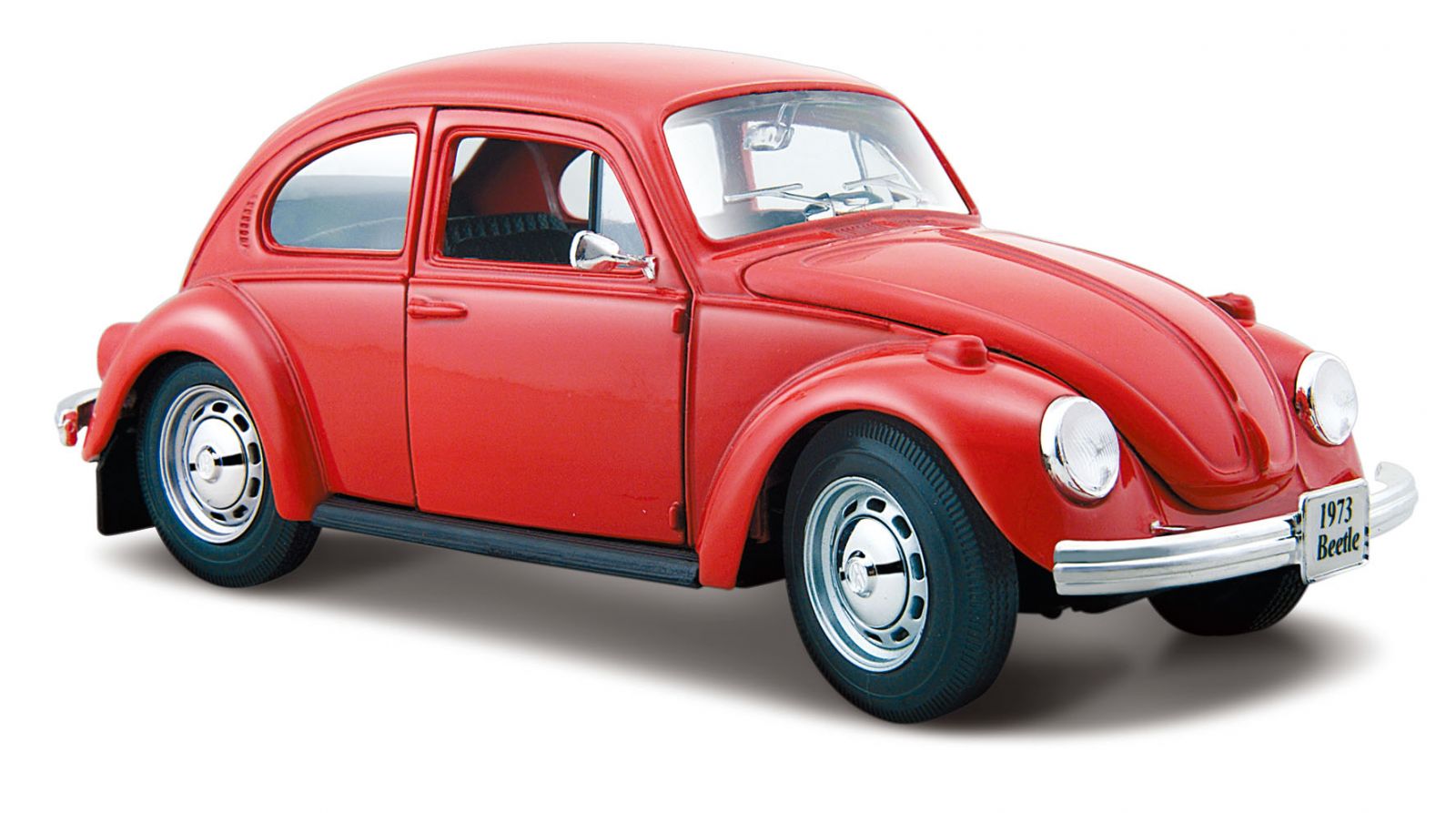 Maisto 1:24 Volkswagen Beetle - červená barva