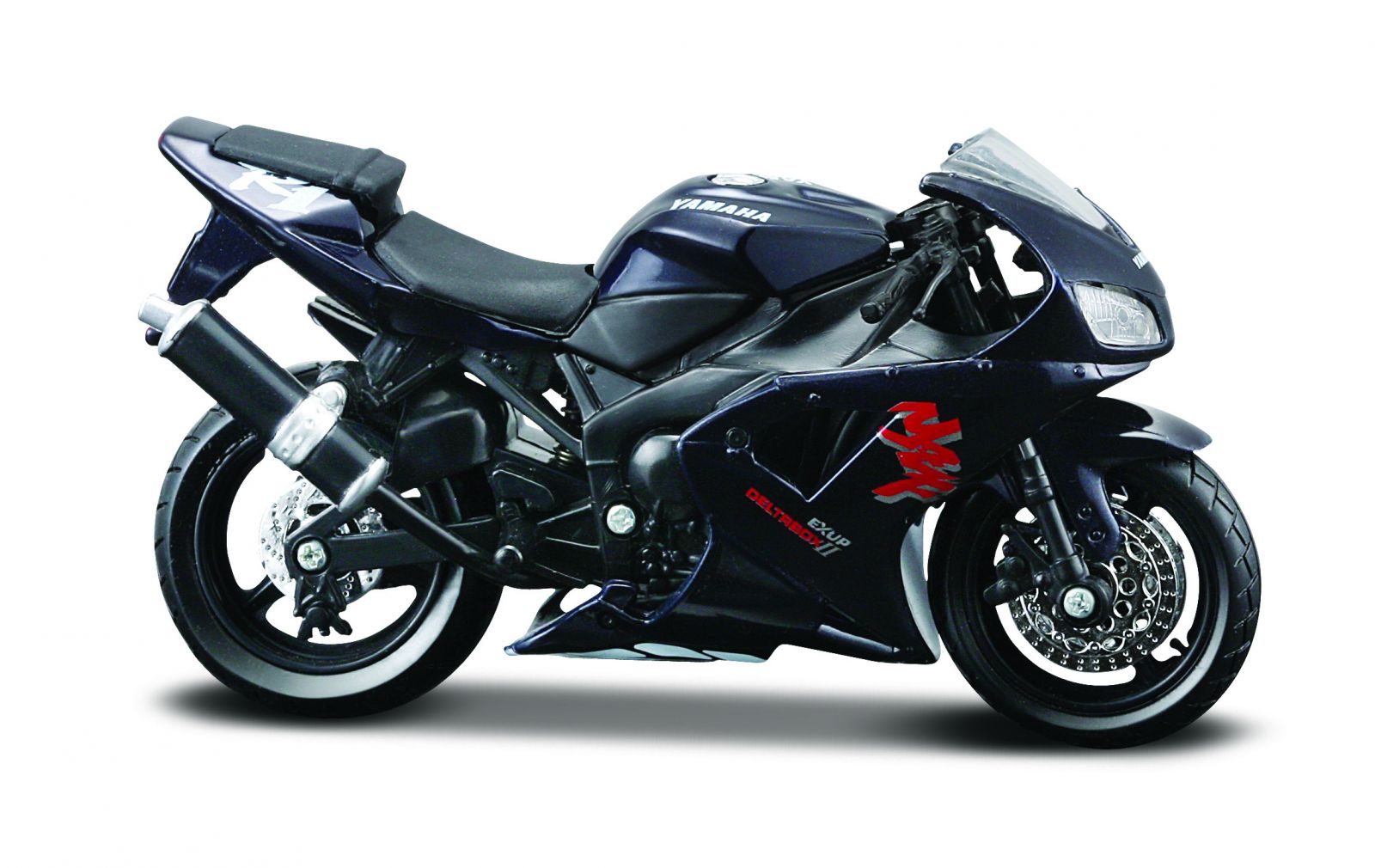 Maisto motorka na stojánku - Yamaha YZF-R1 1:18 černá