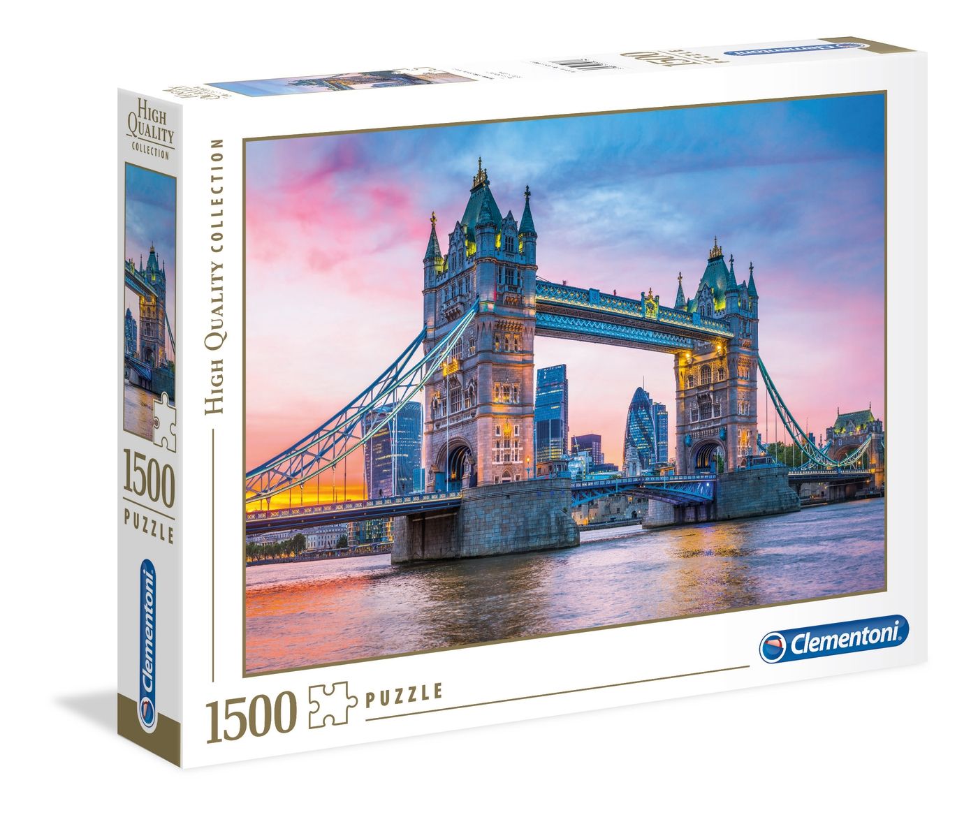 Puzzle Clementoni 1500 dílků - Tower Bridge 31816