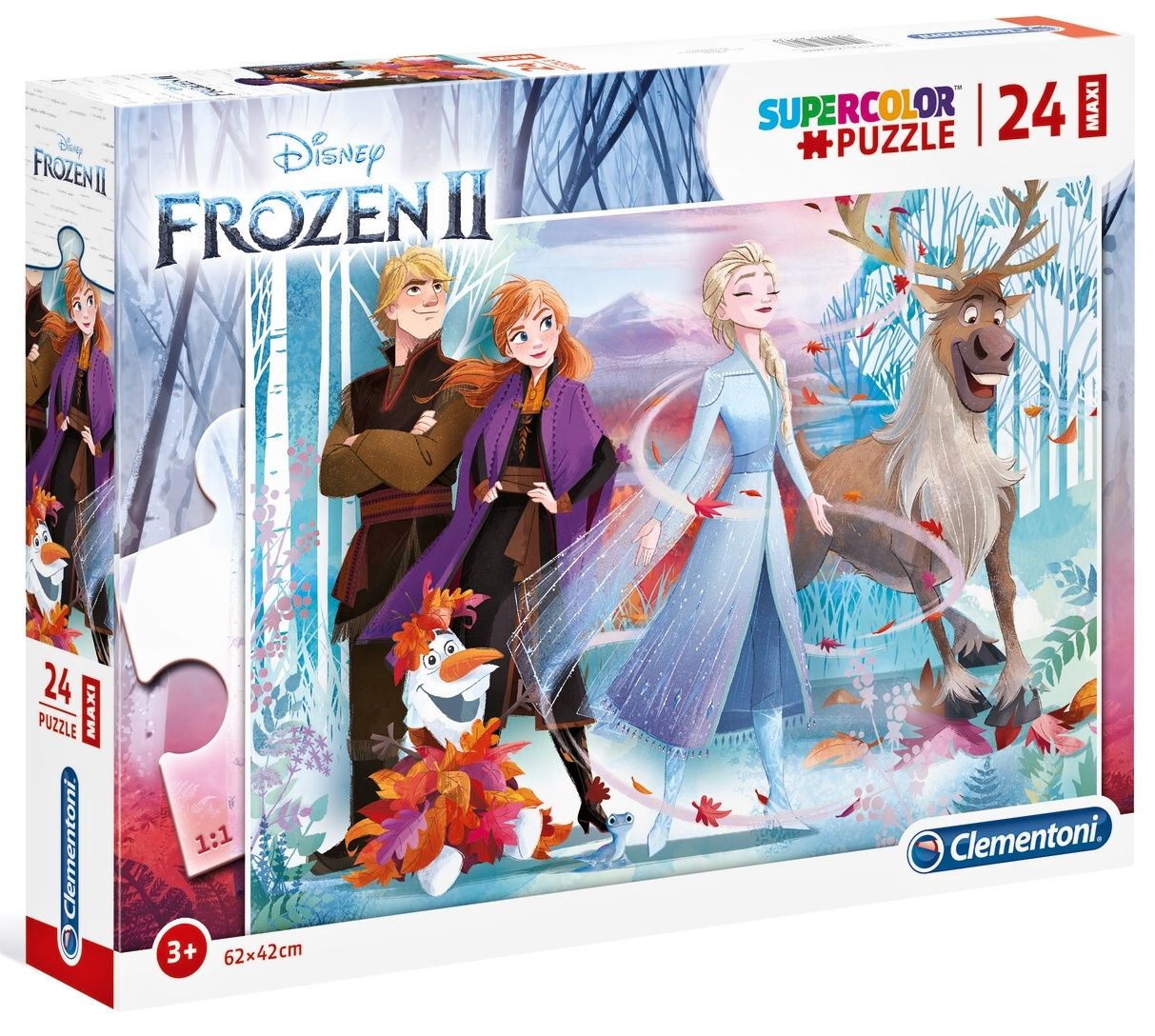 Puzzle Clementoni 24 dílků Maxi - Frozen II 28513
