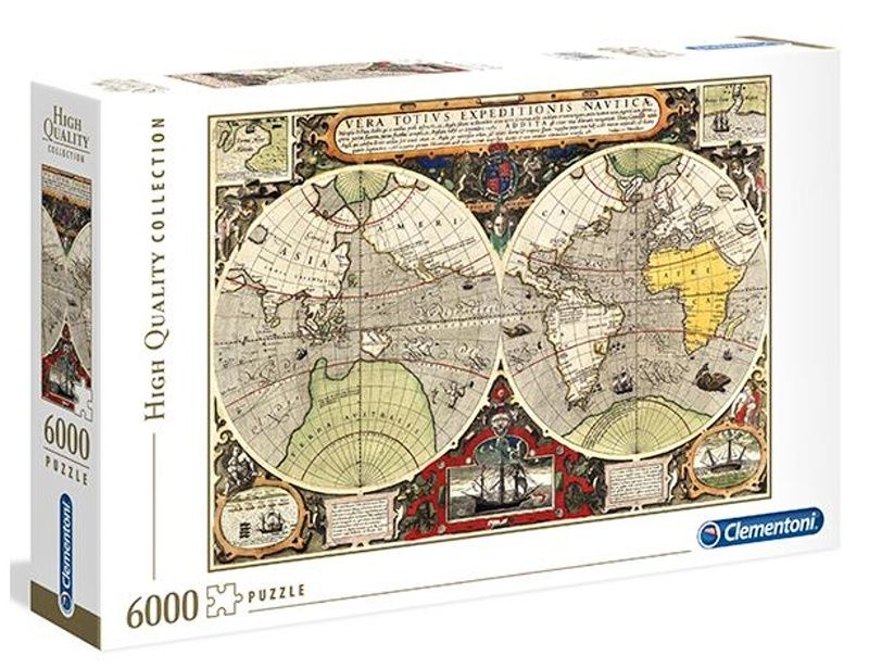 Puzzle Clementoni 6000 dílků - Antická mapa 36526