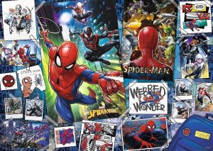 TREFL Puzzle 500 dílků - Spiderman - koláž z plakátů 37391