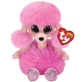 TY Beanie Boos - Camilla  - růžový pudlík  s dlouhým krkem   37403  - 24 cm plyšák  