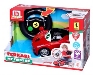 Bburago - RC autíčko na vysílačku : Ferrari - LaFerrari - červené