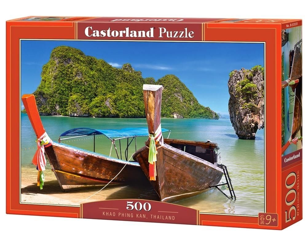 Puzzle Castorland 500 dílků - Phing Kan Thajsko 53551
