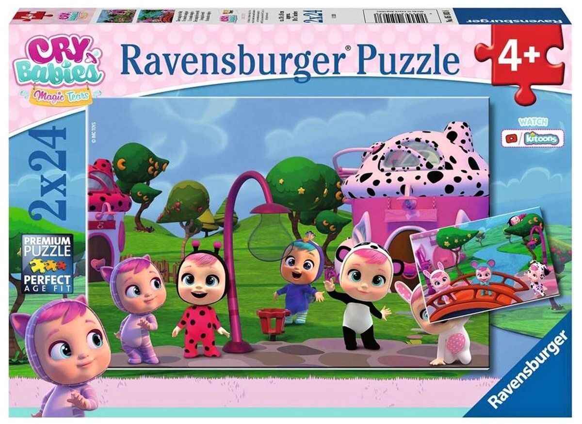 Puzzle Ravensburger 2x24 dílků - Cry Babies Magic Tears 051038