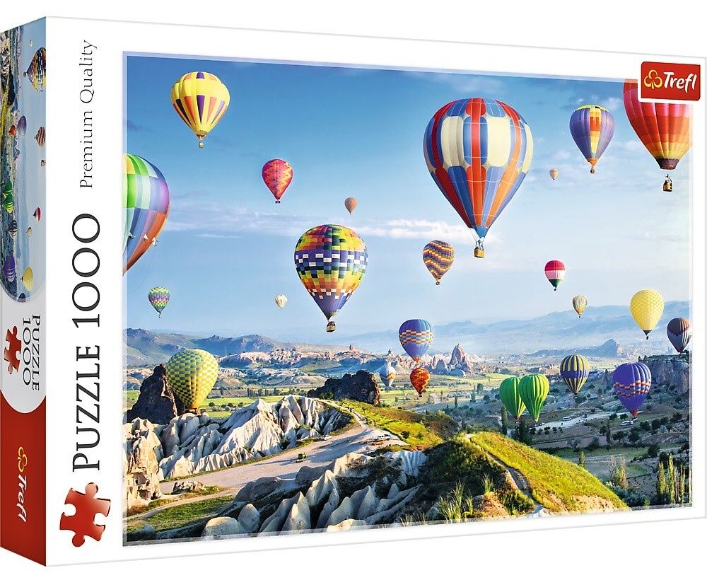 Puzzle Trefl 1000 dílků - Balóny nad Kapadocií 10613