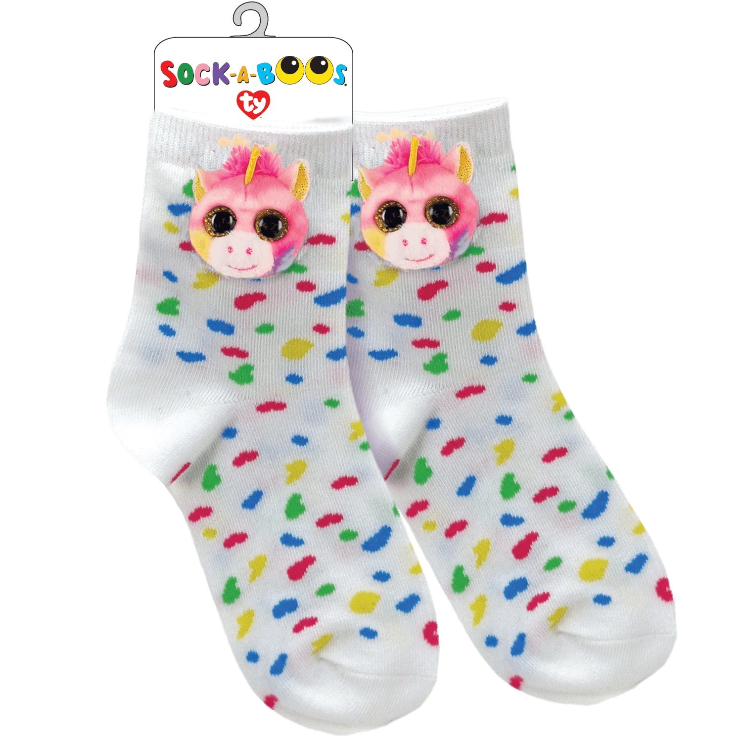 TY Fashion - ponožky : jednorožec Fantasia - 95807