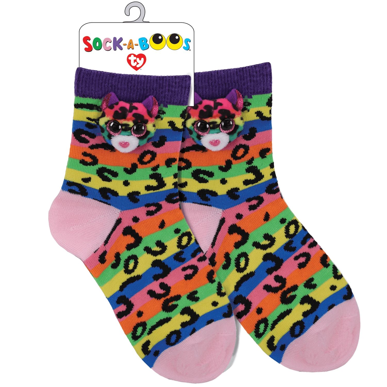 TY Fashion - ponožky : leopard Dotty - 95805