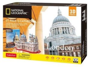 3D puzzle CubicFun katedrála Sv,.Pavla - Londýn 107 dílků NG Cubic Fun