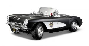 Maisto 1:18  Corvette 1957  -  policie