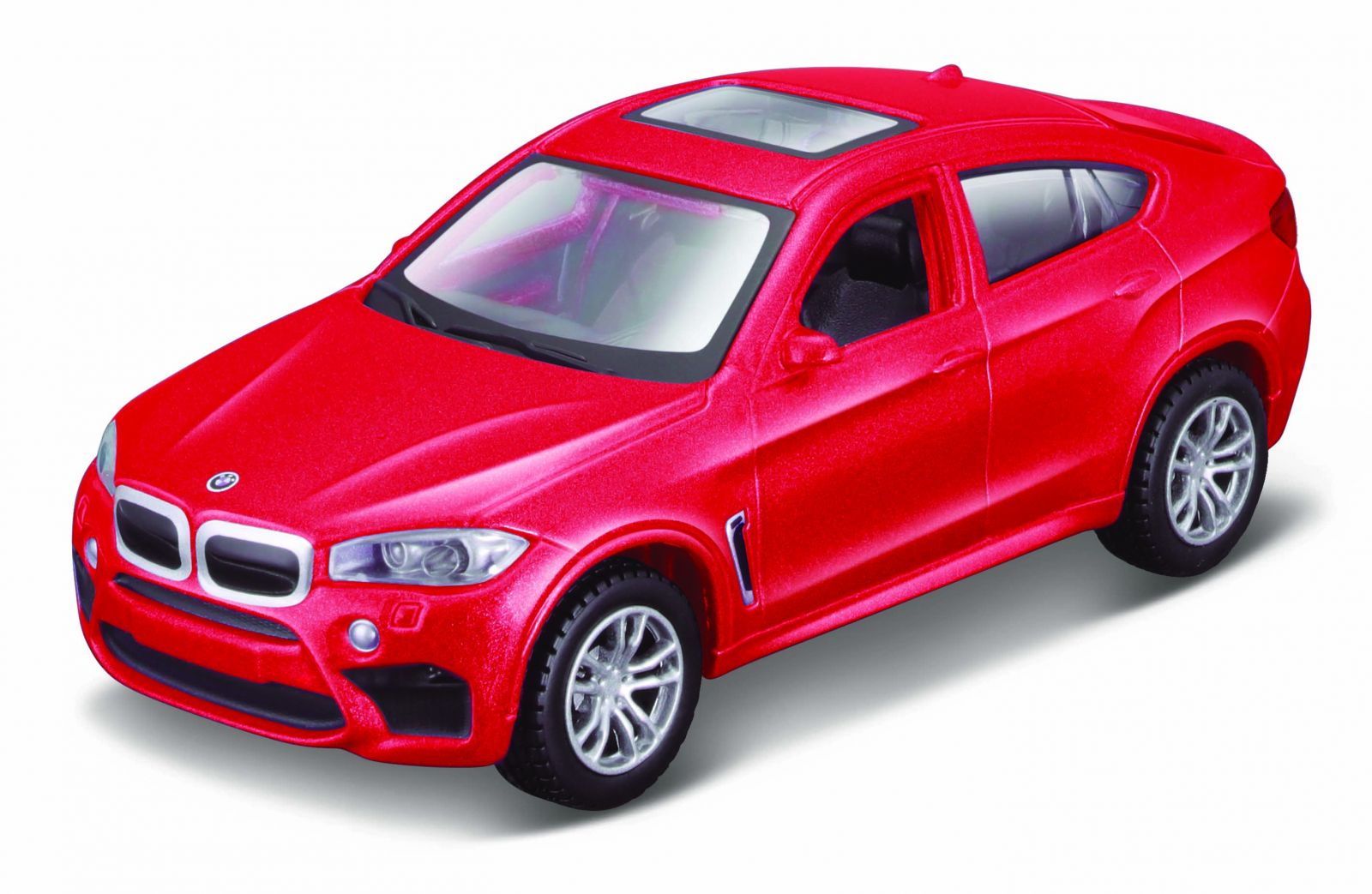 Maisto 21001 PR BMW X6M - červená barva