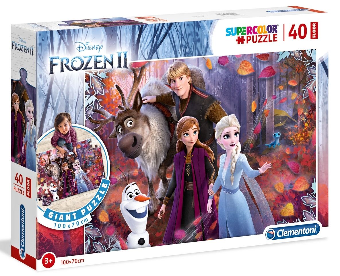 Podlahové puzzle Clementoni 40 dílků MEGA - Frozen 25464