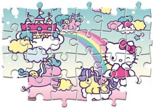 Puzzle Clementoni 2x20 dílků - Hello Kitty 24765