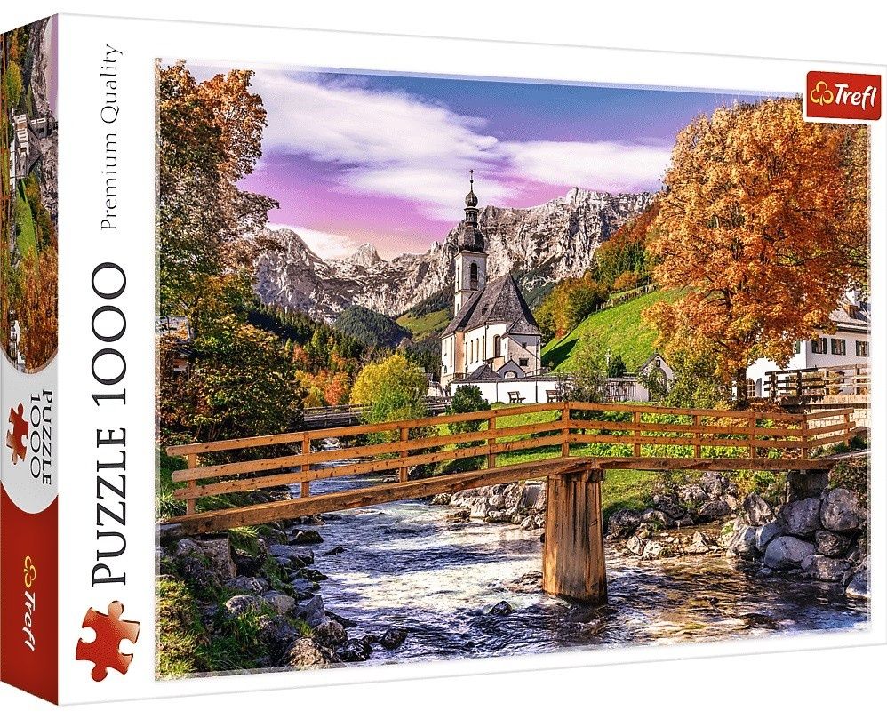 Puzzle Trefl 1000 dílků - Podzimní Bavorsko 10623