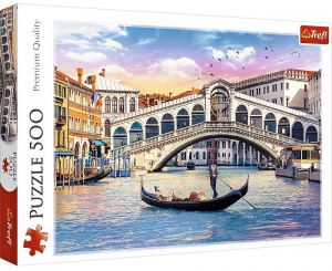 TREFL Puzzle 500 dílků - Most Rialto - Benátky 37398