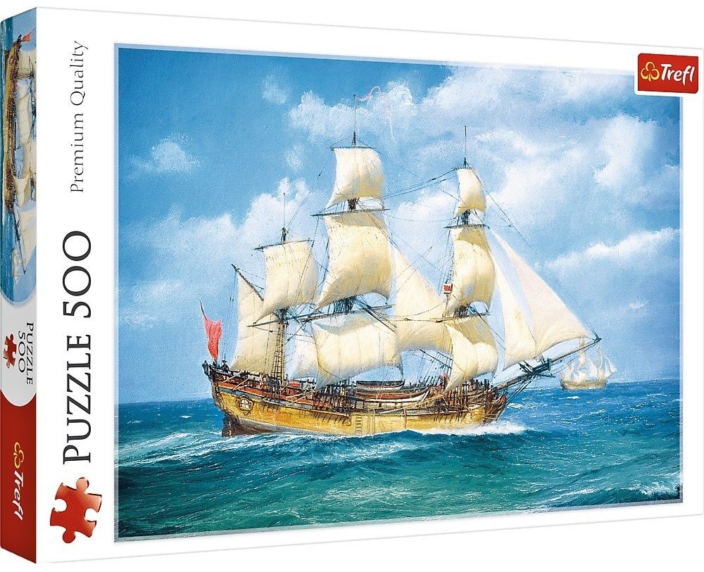 TREFL Puzzle 500 dílků - Námořní plavba 37399