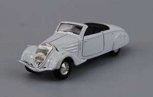 auto Welly - 1938  Peugeot 402  cabrio - bílá  barva