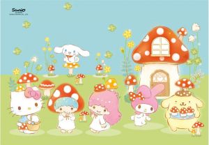 Dětské puzzle Clementoni - 3 x 48 dílků - Hello Kitty 25246