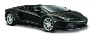 Maisto  1:24 Lamborghini  Aventador LP 700-4 Roadster   -  černá  barva 