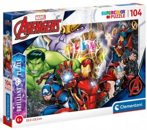 Puzzle Clementoni - 104 dílků  Briliant   -  Avengers 20181