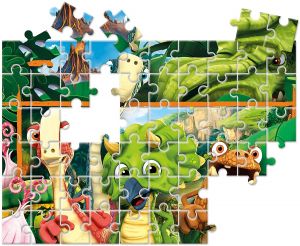 Puzzle Clementoni 60 dílků Gigantosaurus 26996
