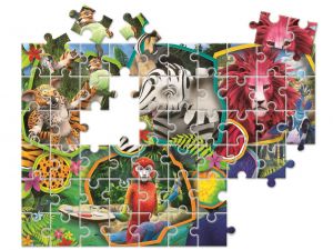 Puzzle Clementoni 60 dílků HappyColor - Safari 26994