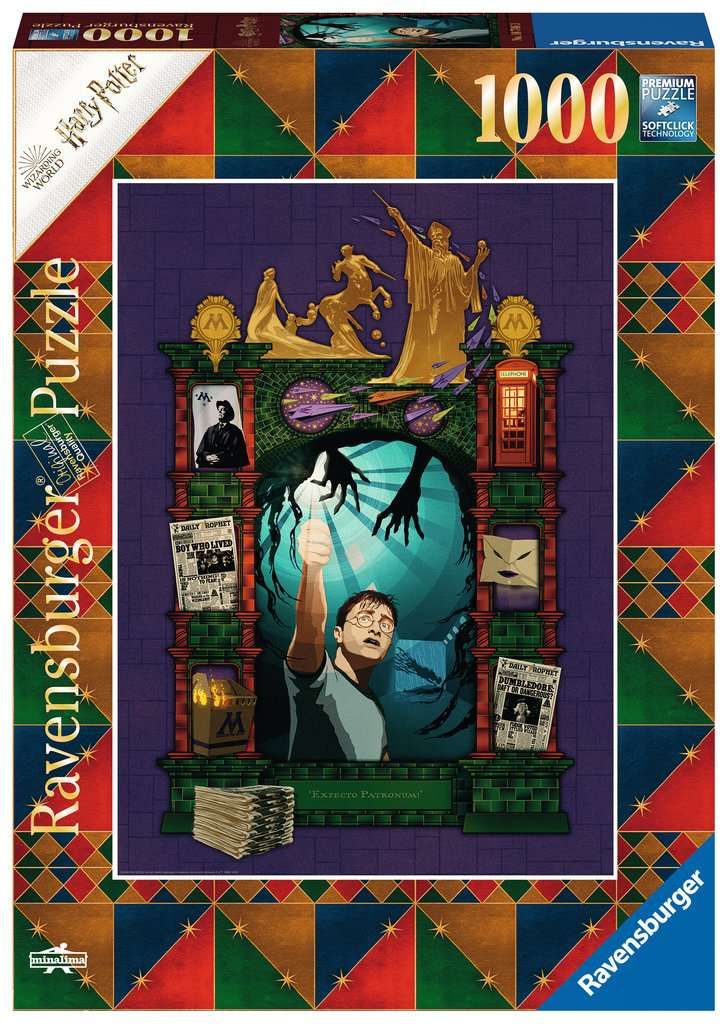 Puzzle Ravensburger 1000 dílků - Harry Potter 1 - kolekce 167463