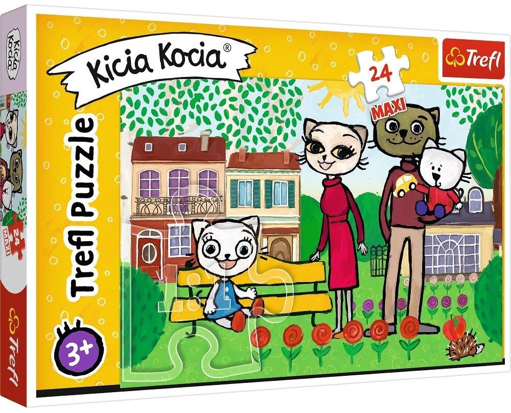 Trefl Puzzle Maxi 24 dílků - Kicia Kocia 14316