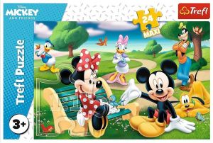 Trefl Puzzle Maxi 24 dílků - Mickey Mouse - s přáteli 14344