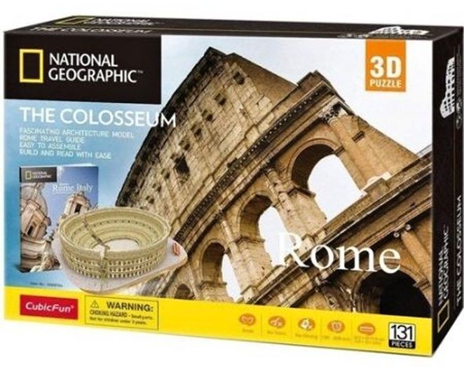 3D puzzle CubicFun Colosseum - 131 dílků Cubic Fun